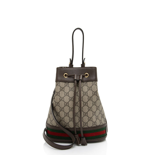 Gucci Nylon Leather Canvas Crossbody
