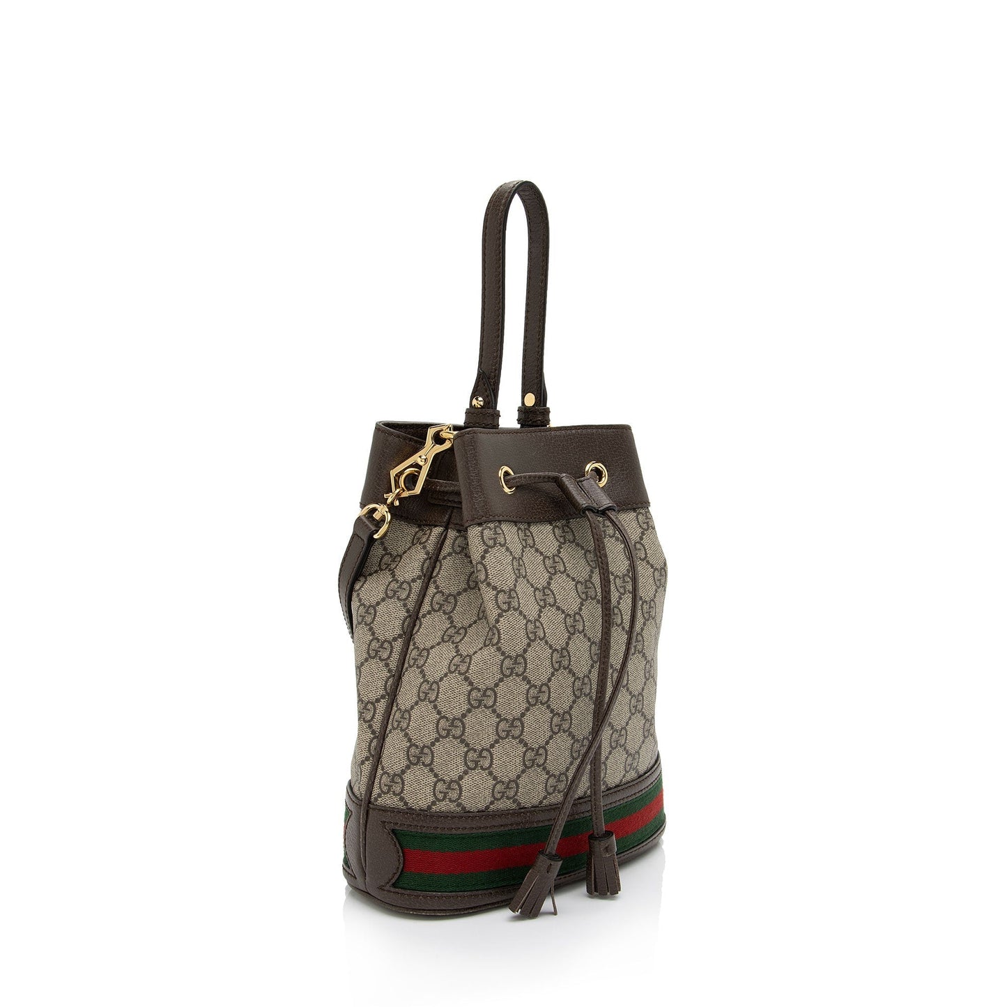 Gucci Nylon Leather Canvas Crossbody