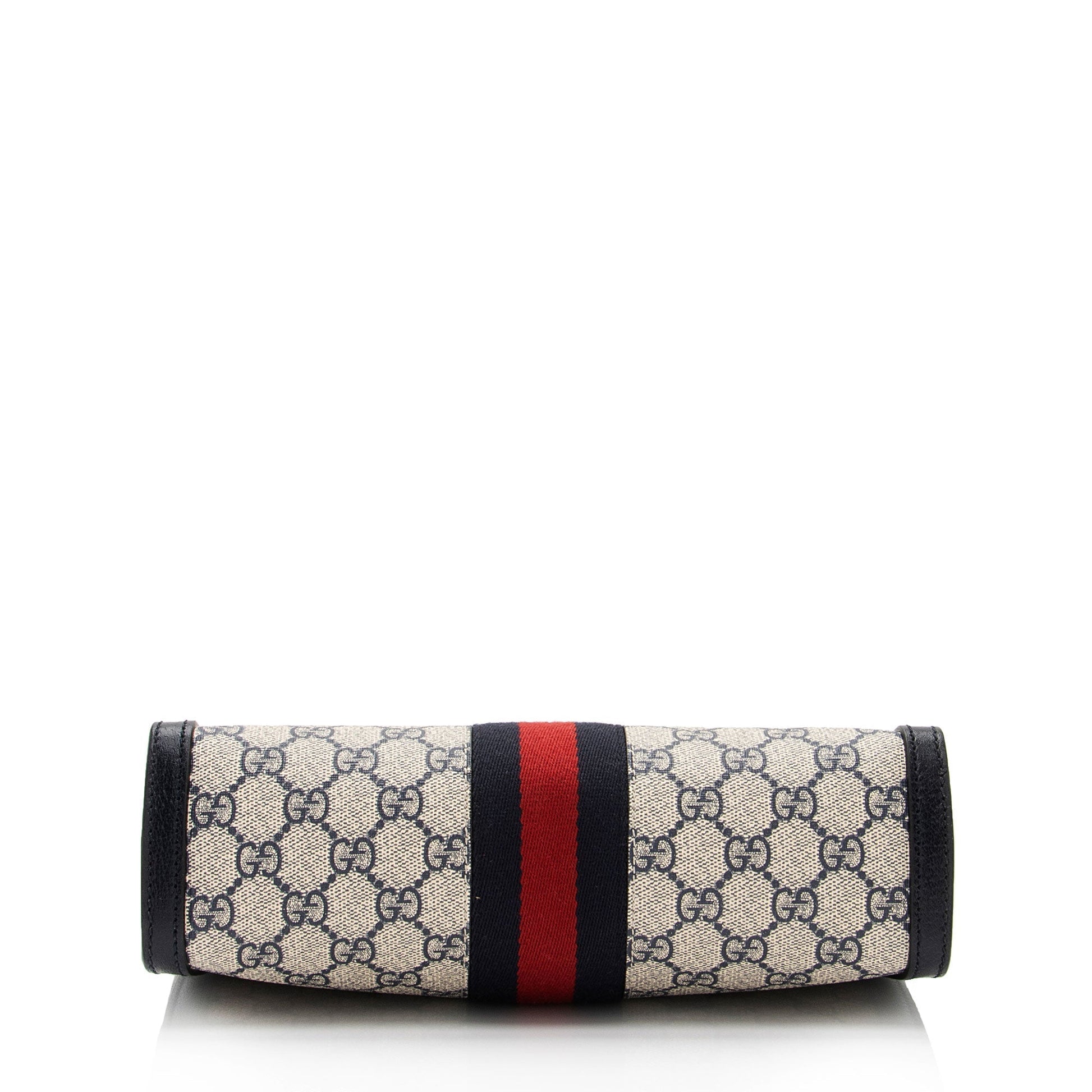 Gucci Nylon Chain Leather Shoulder Bag