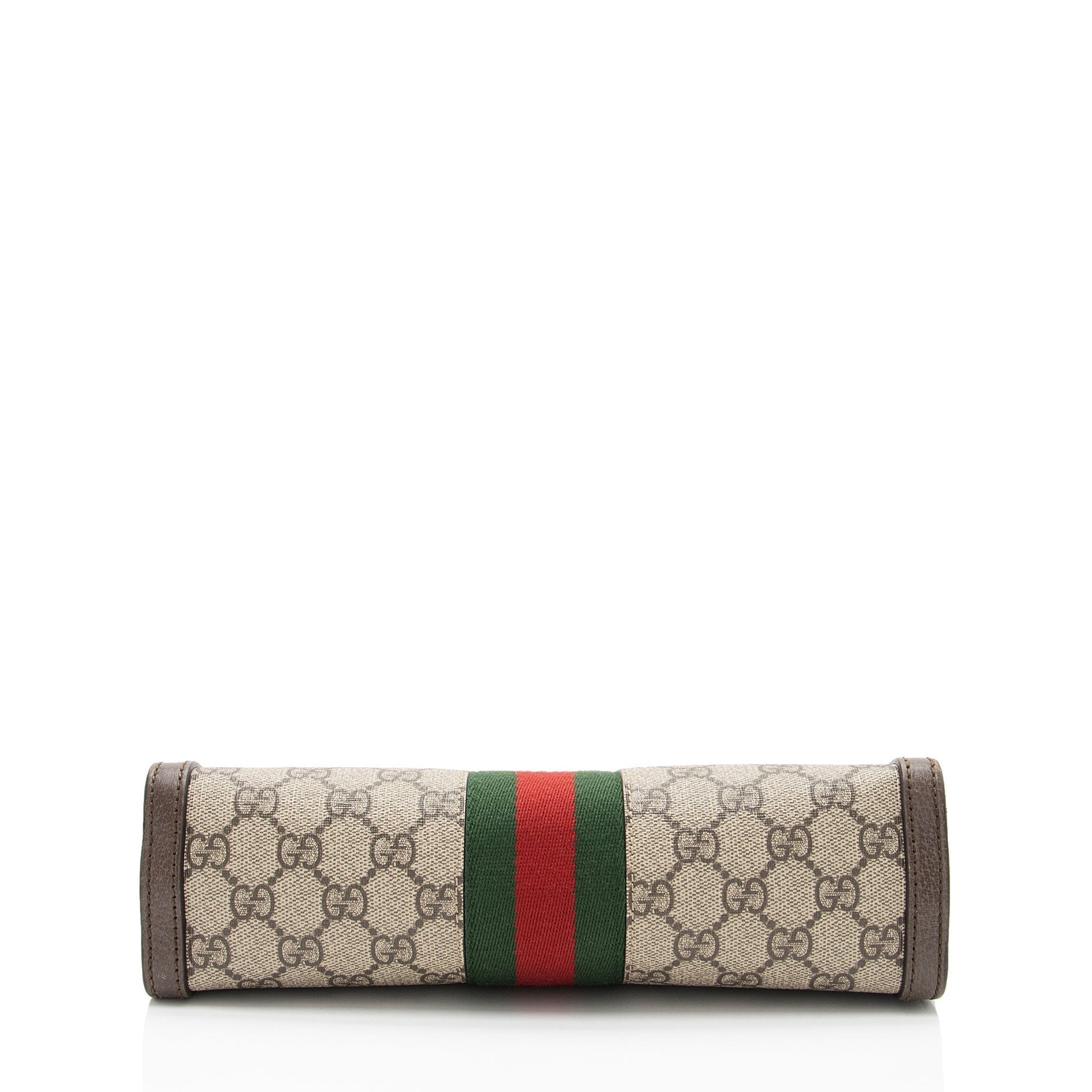 Gucci Nylon Chain Leather Shoulder Bag