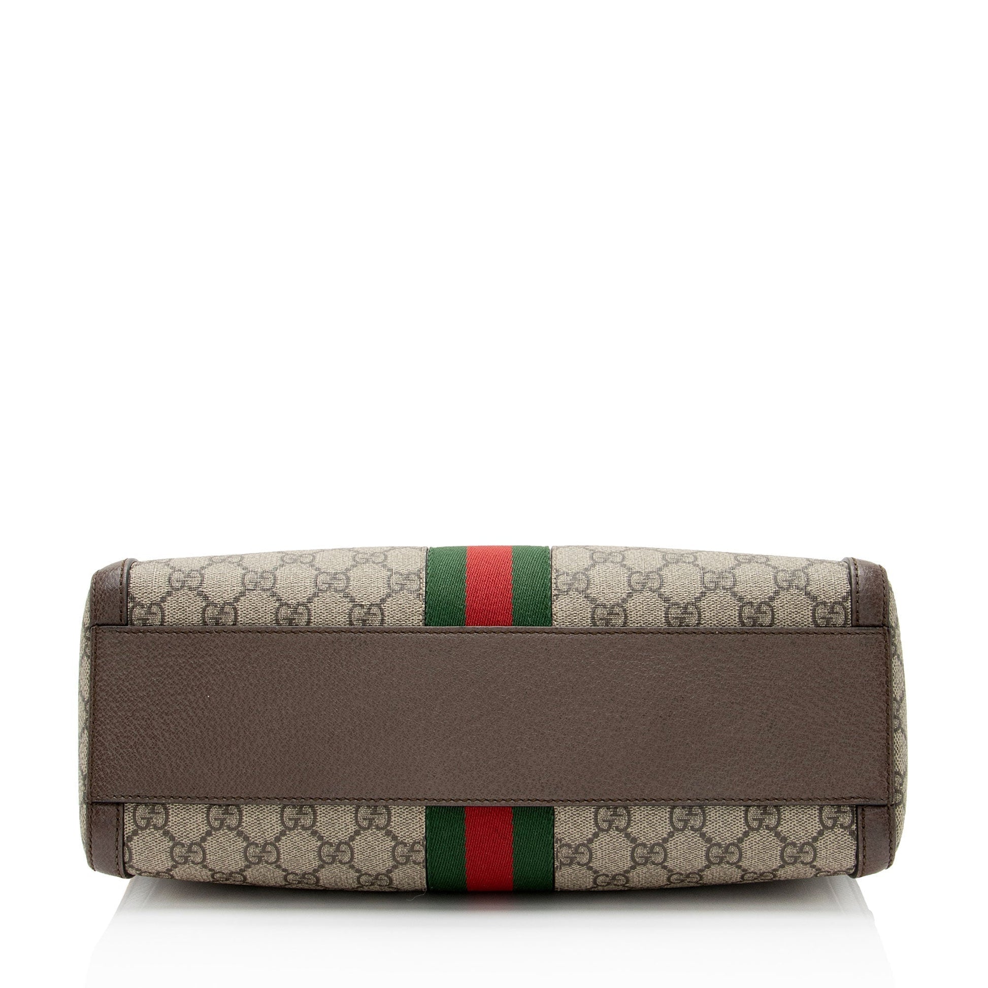 Gucci Nylon Leather Canvas Shoulder Bag