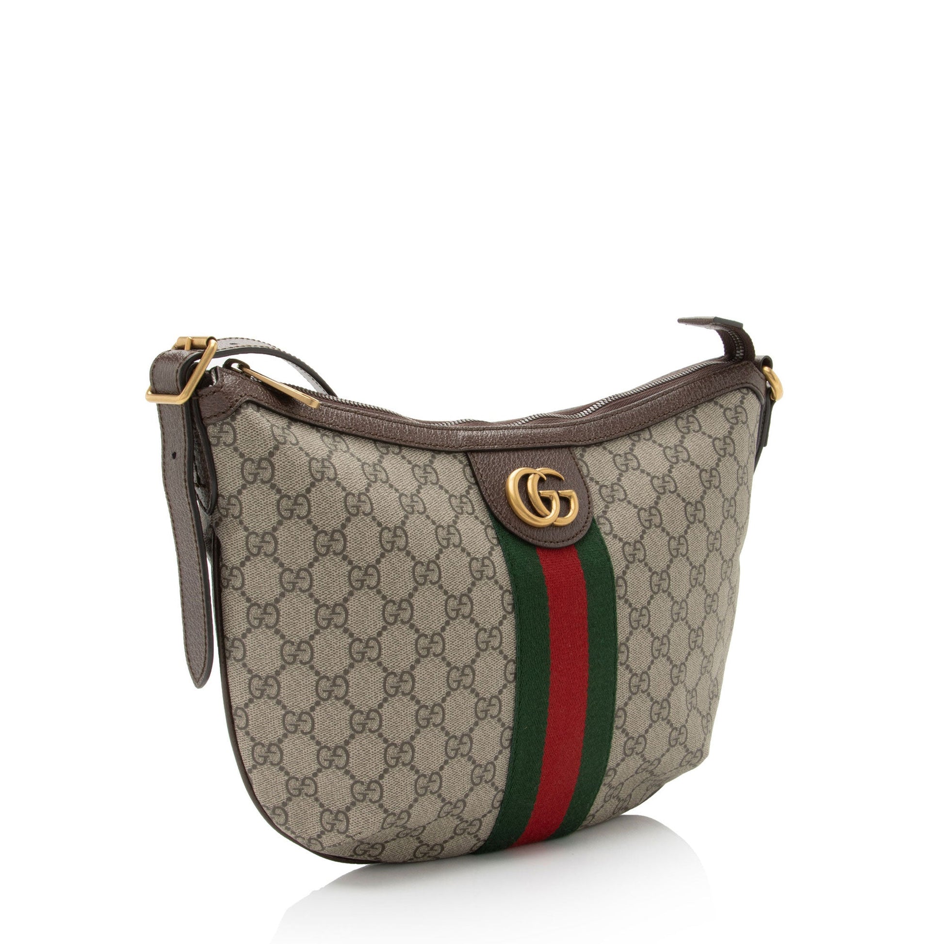 Gucci Nylon Leather Canvas Crossbody