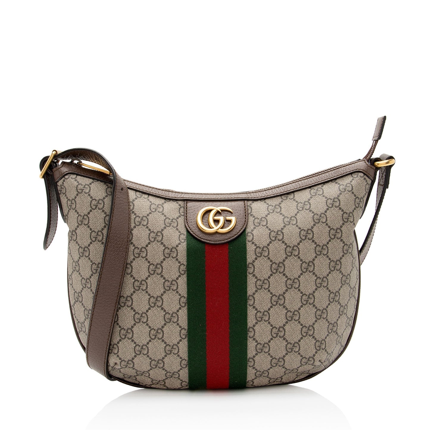 Gucci Nylon Leather Canvas Crossbody