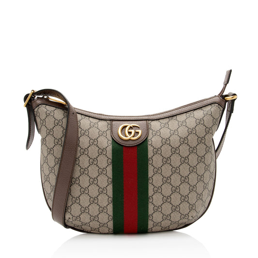 Gucci Nylon Leather Canvas Crossbody