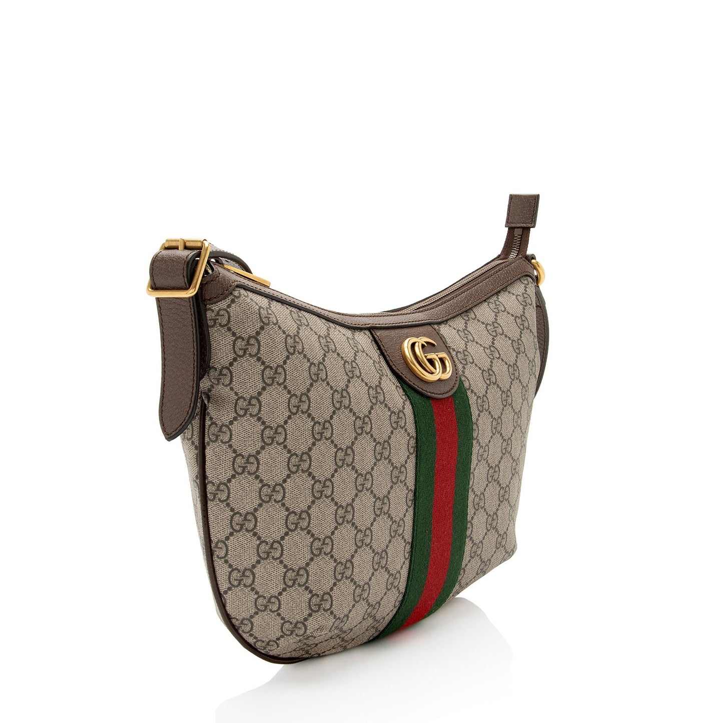 Gucci Nylon Leather Canvas Crossbody