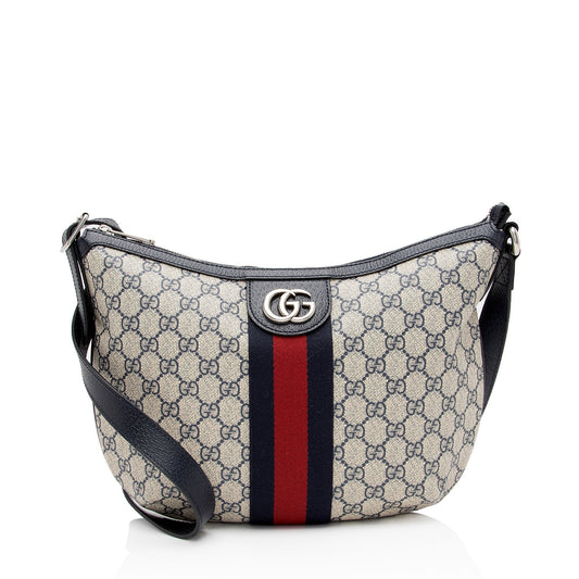 Gucci Nylon Leather Canvas Crossbody