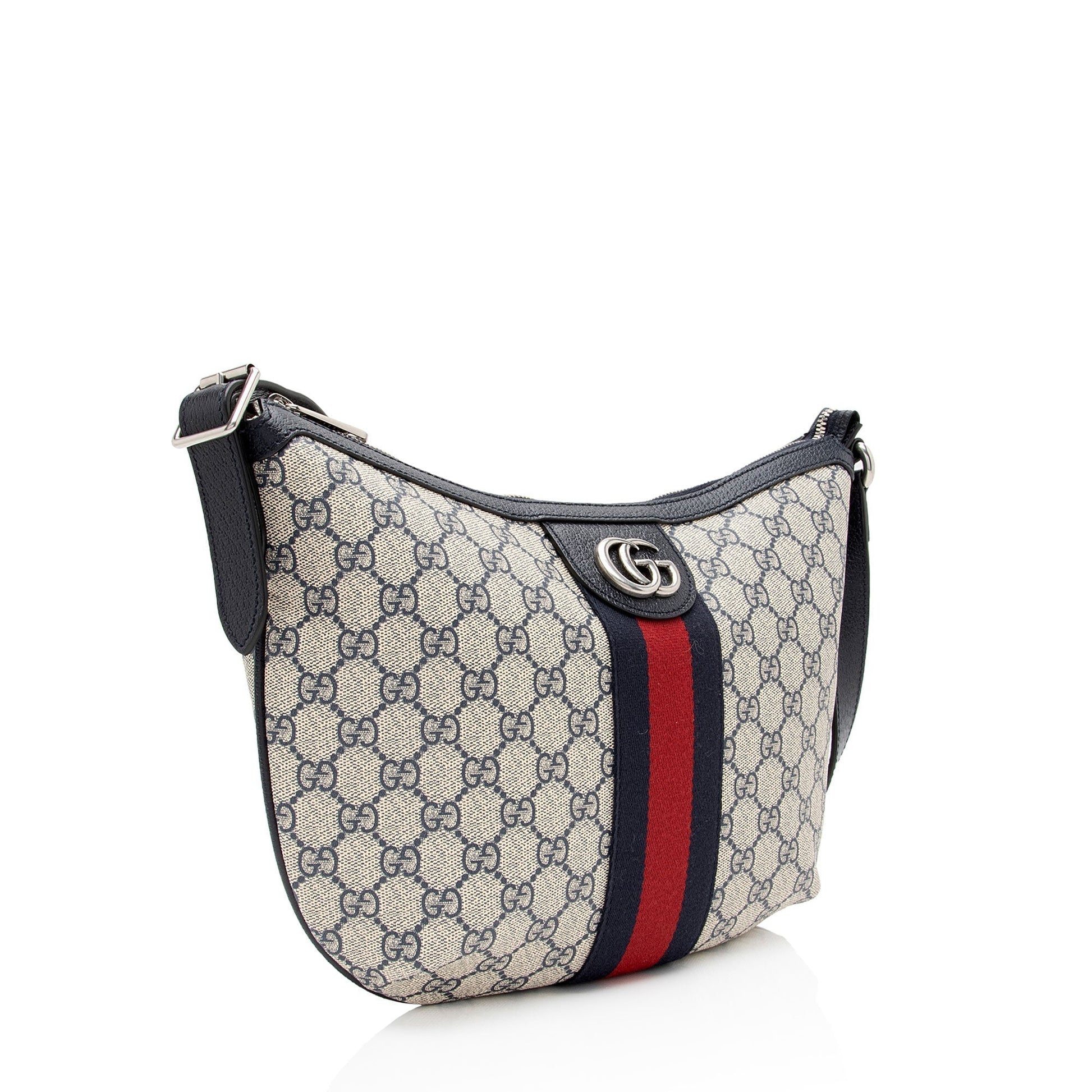 Gucci Nylon Leather Canvas Crossbody