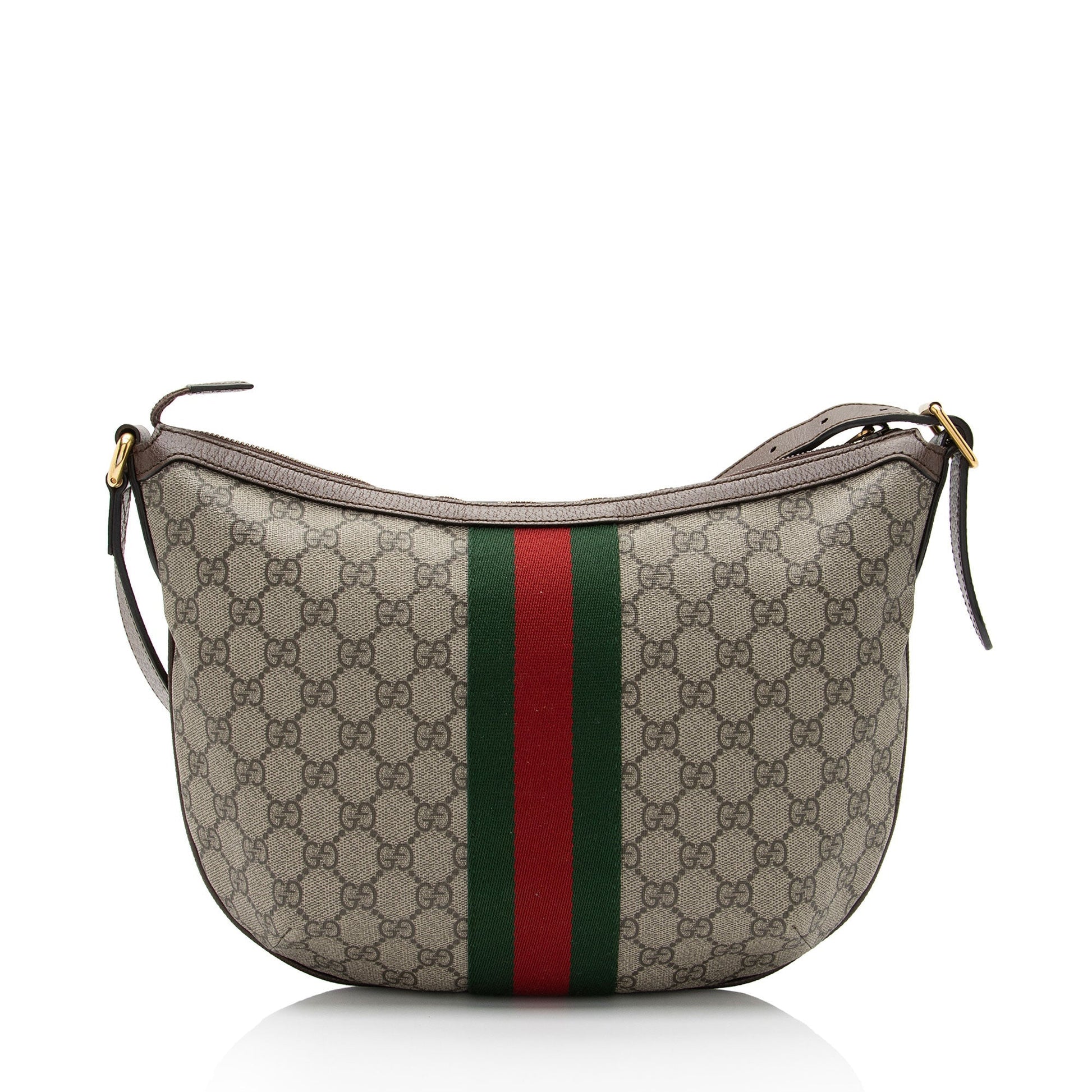 Gucci Nylon Leather Canvas Crossbody