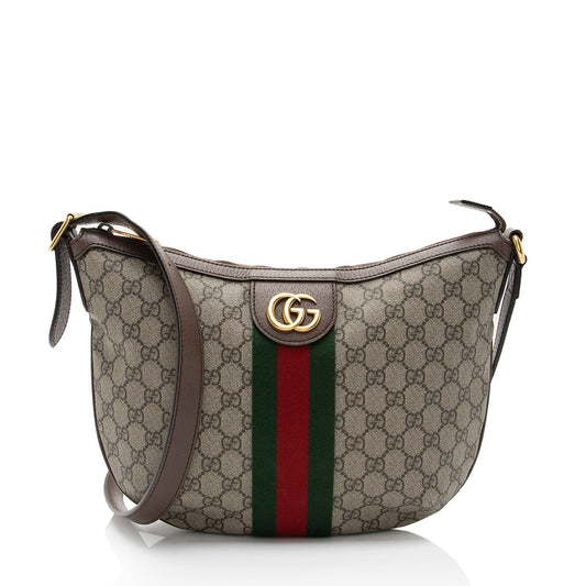Gucci Nylon Leather Canvas Crossbody