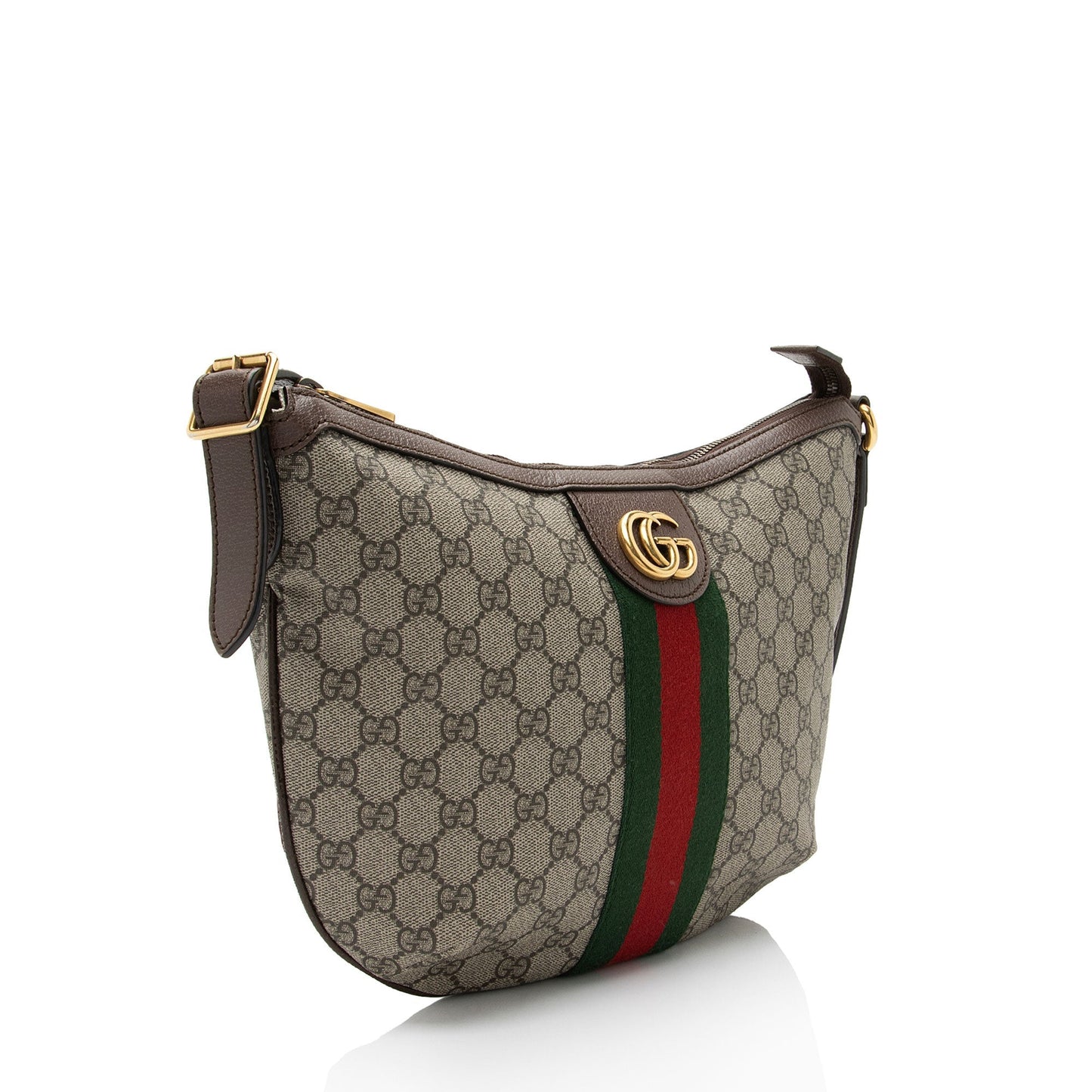 Gucci Nylon Leather Canvas Crossbody