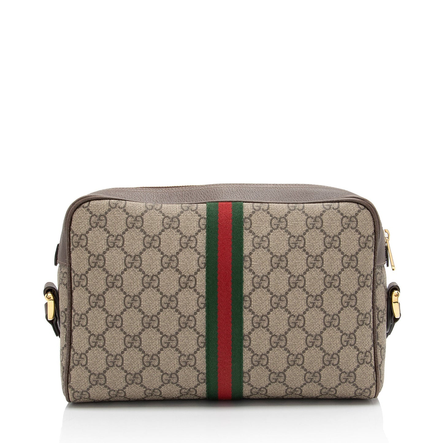 Gucci Nylon Leather Canvas Crossbody