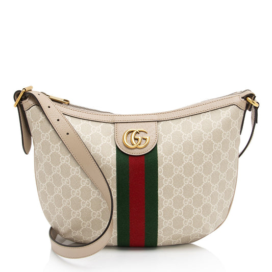 Gucci Nylon Leather Canvas Crossbody