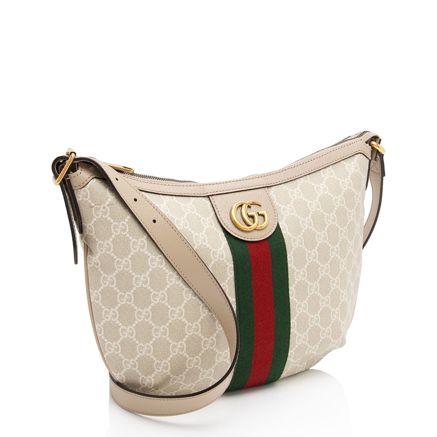 Gucci Nylon Leather Canvas Crossbody