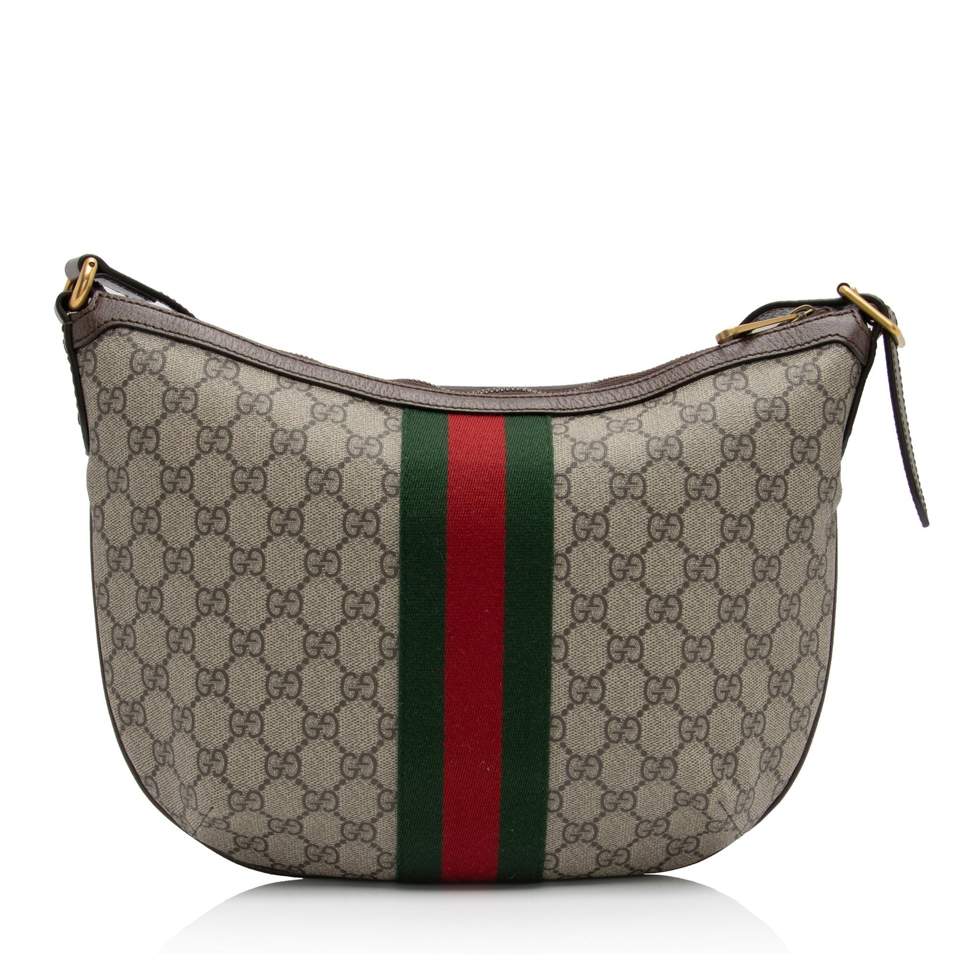 Gucci Nylon Leather Canvas Crossbody