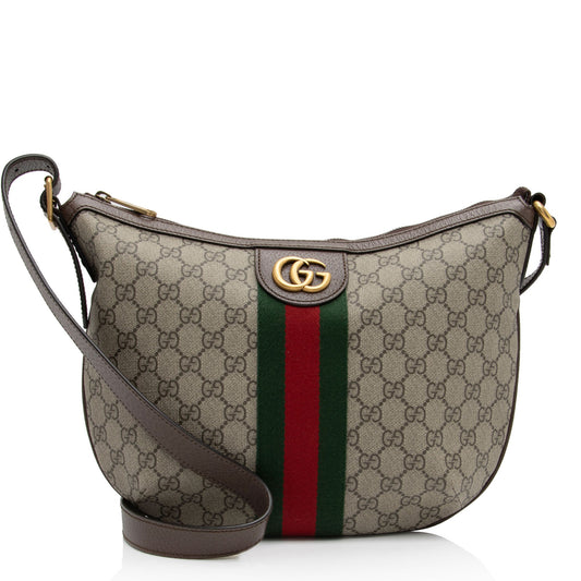 Gucci Nylon Leather Canvas Crossbody