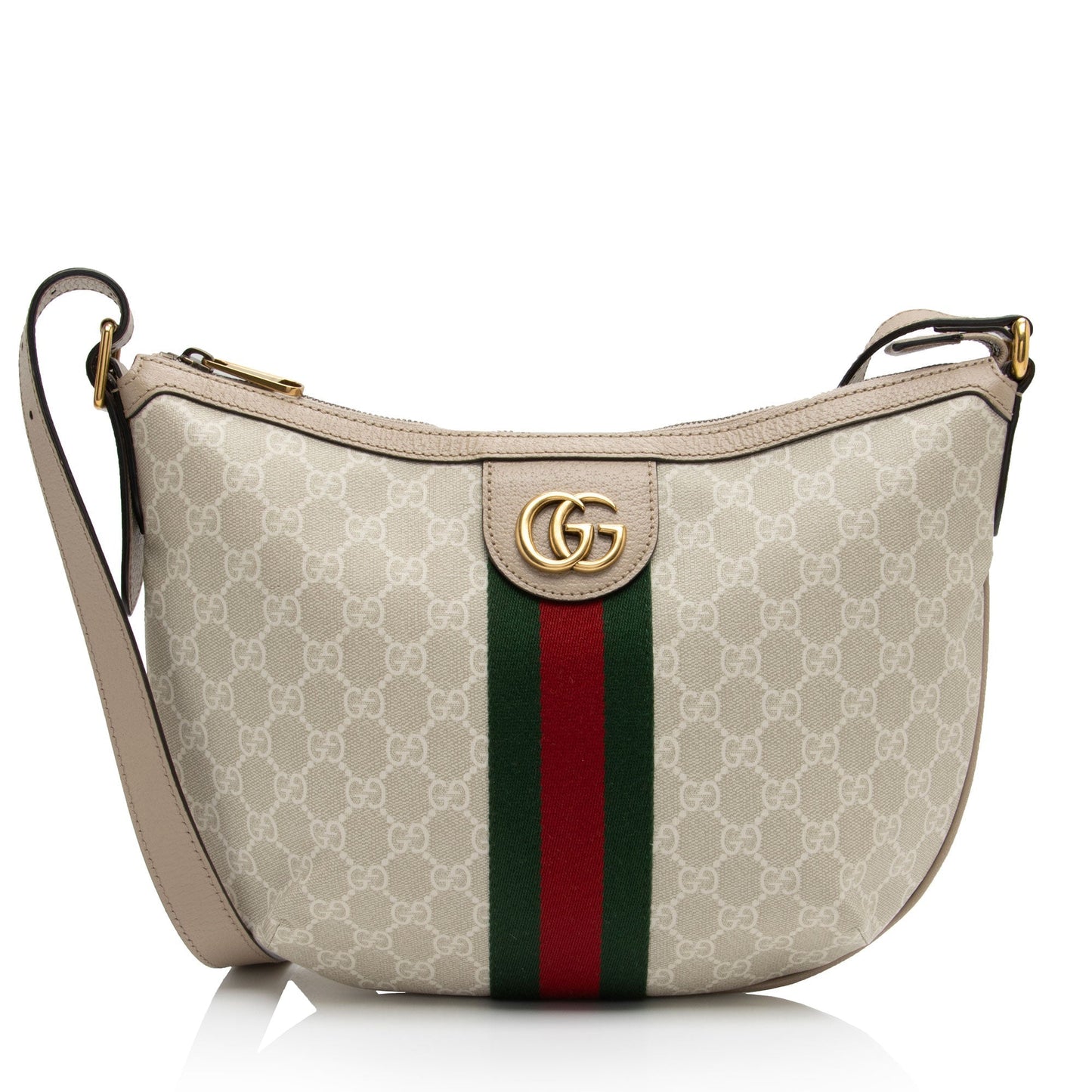 Gucci Nylon Leather Canvas Crossbody