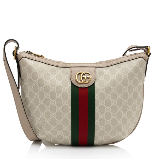 Gucci Nylon Leather Canvas Crossbody
