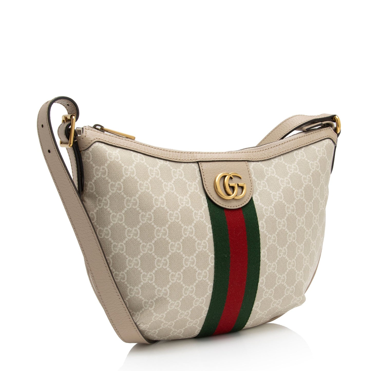 Gucci Nylon Leather Canvas Crossbody