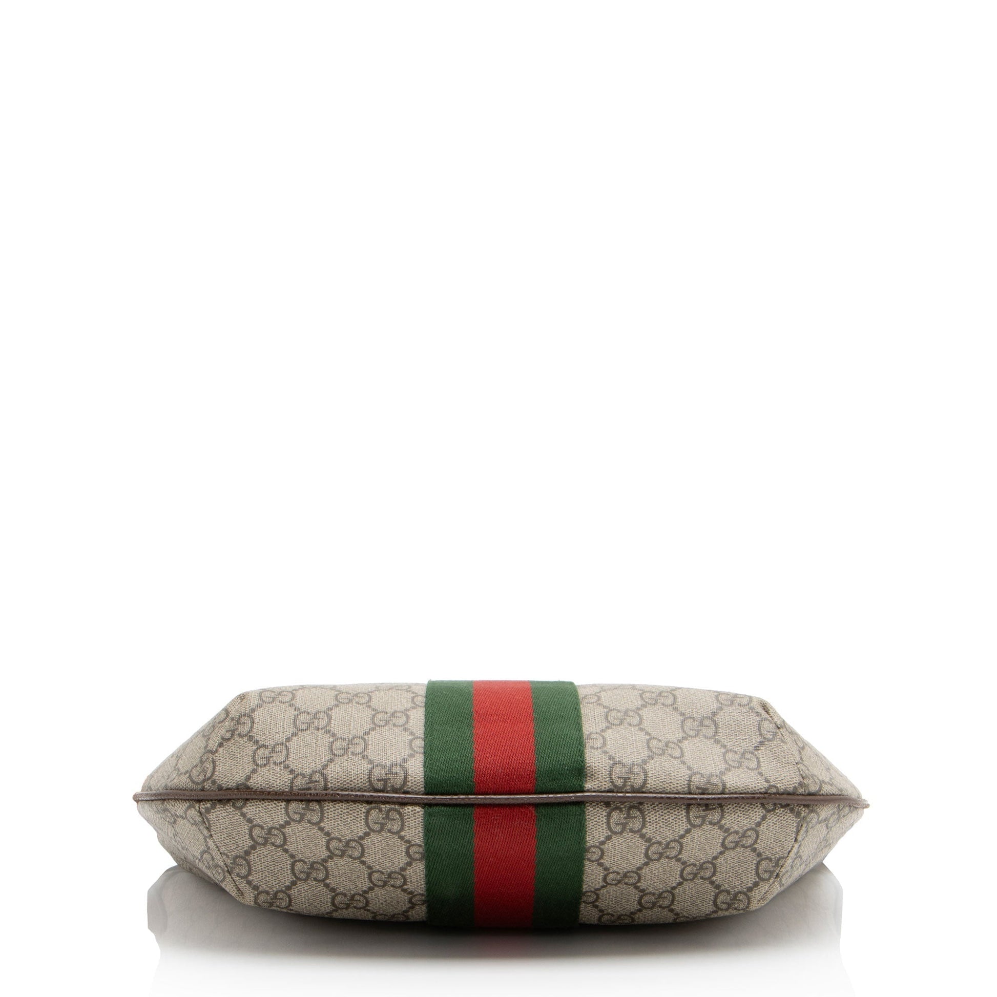 Gucci Nylon Leather Canvas Shoulder Bag