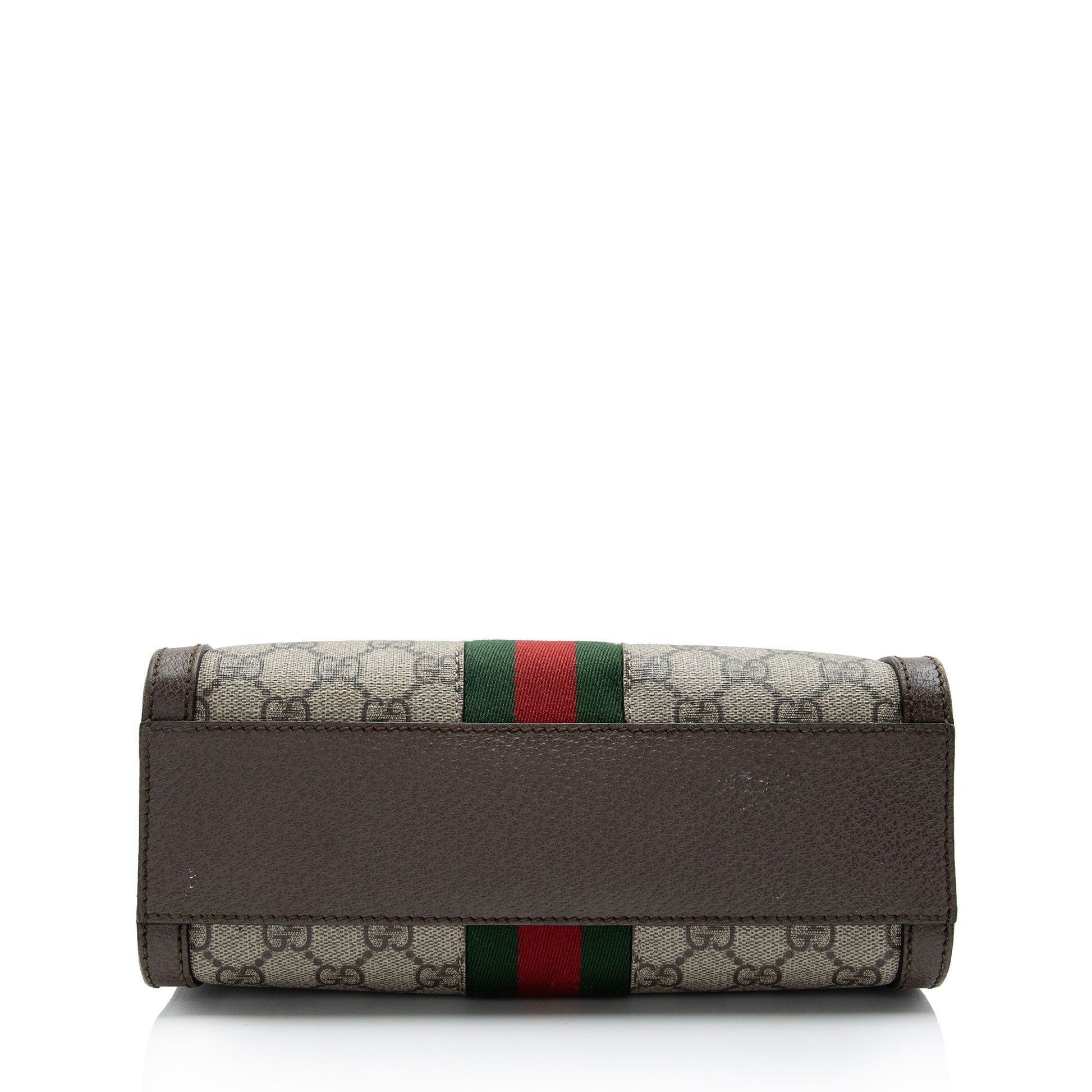 Gucci Nylon Leather Canvas Tote