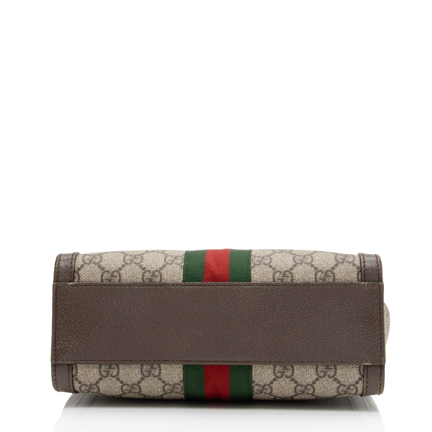 Gucci Nylon Leather Canvas Tote
