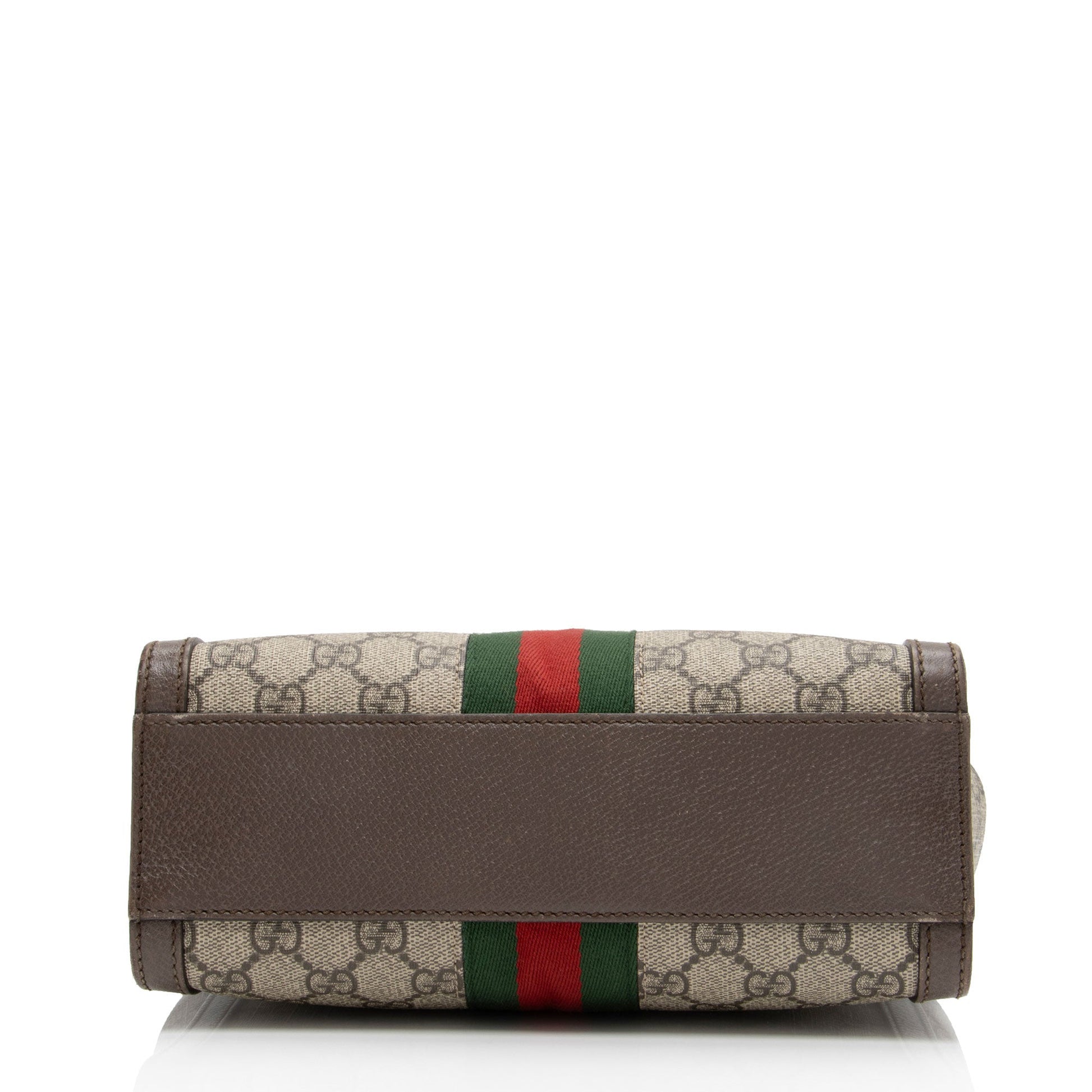 Gucci Nylon Leather Canvas Tote