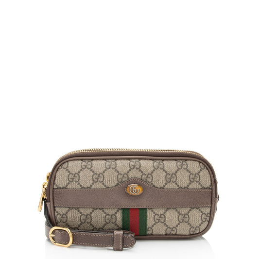Gucci Nylon Leather Canvas Crossbody