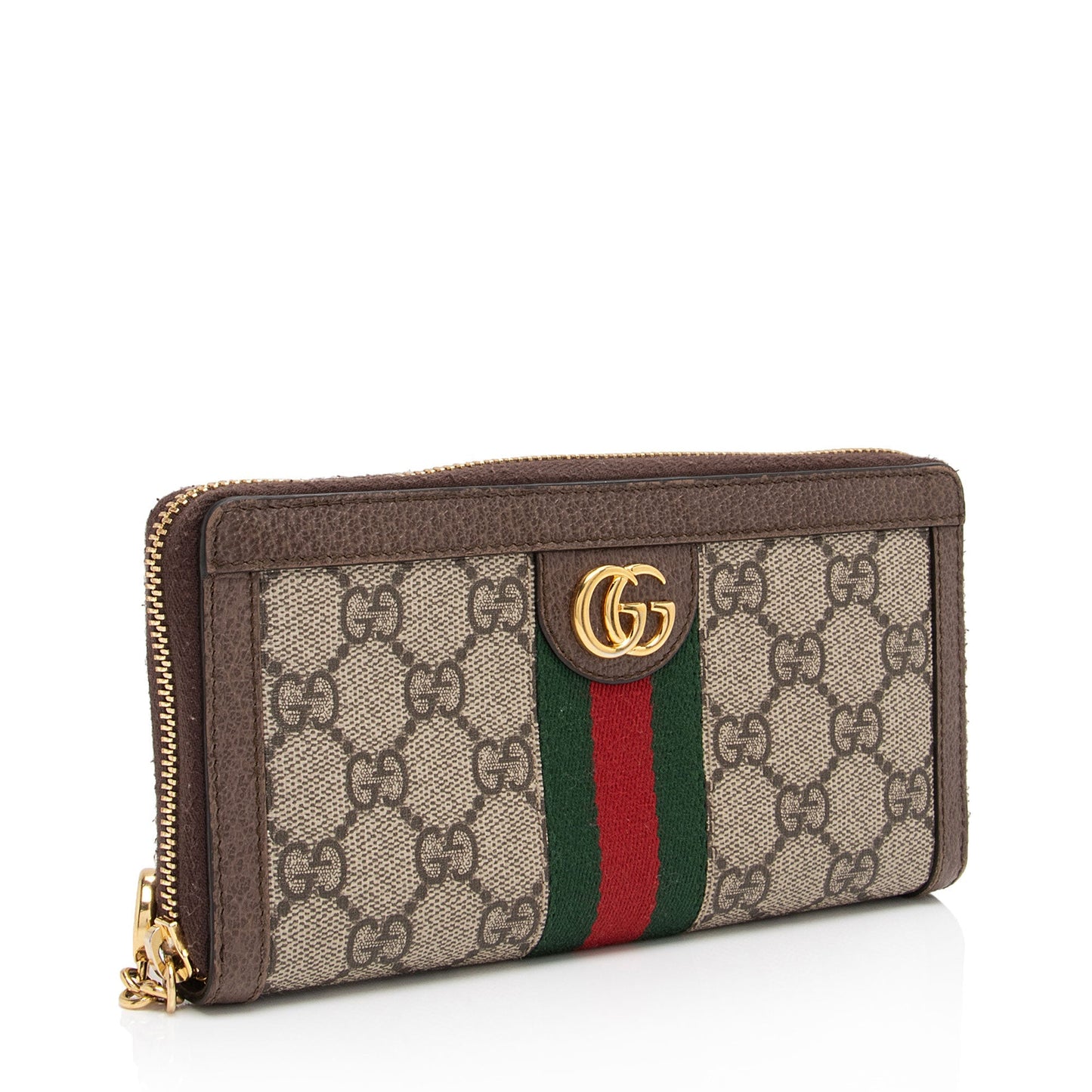 Gucci GG Supreme Ophidia Zip Around Wallet (SHF-8IpKgX)