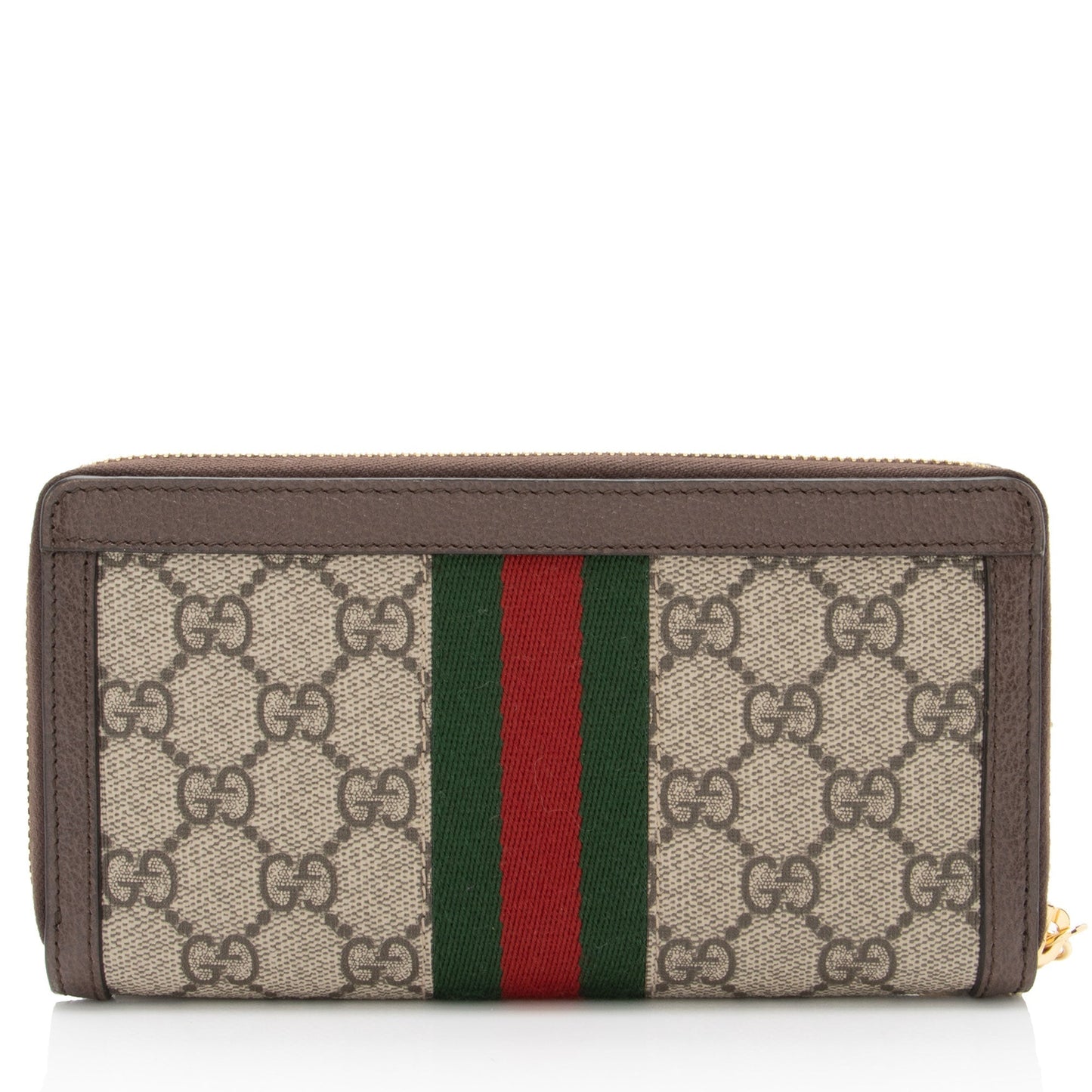 Gucci GG Supreme Ophidia Zip Around Wallet (SHF-VnwxXU)