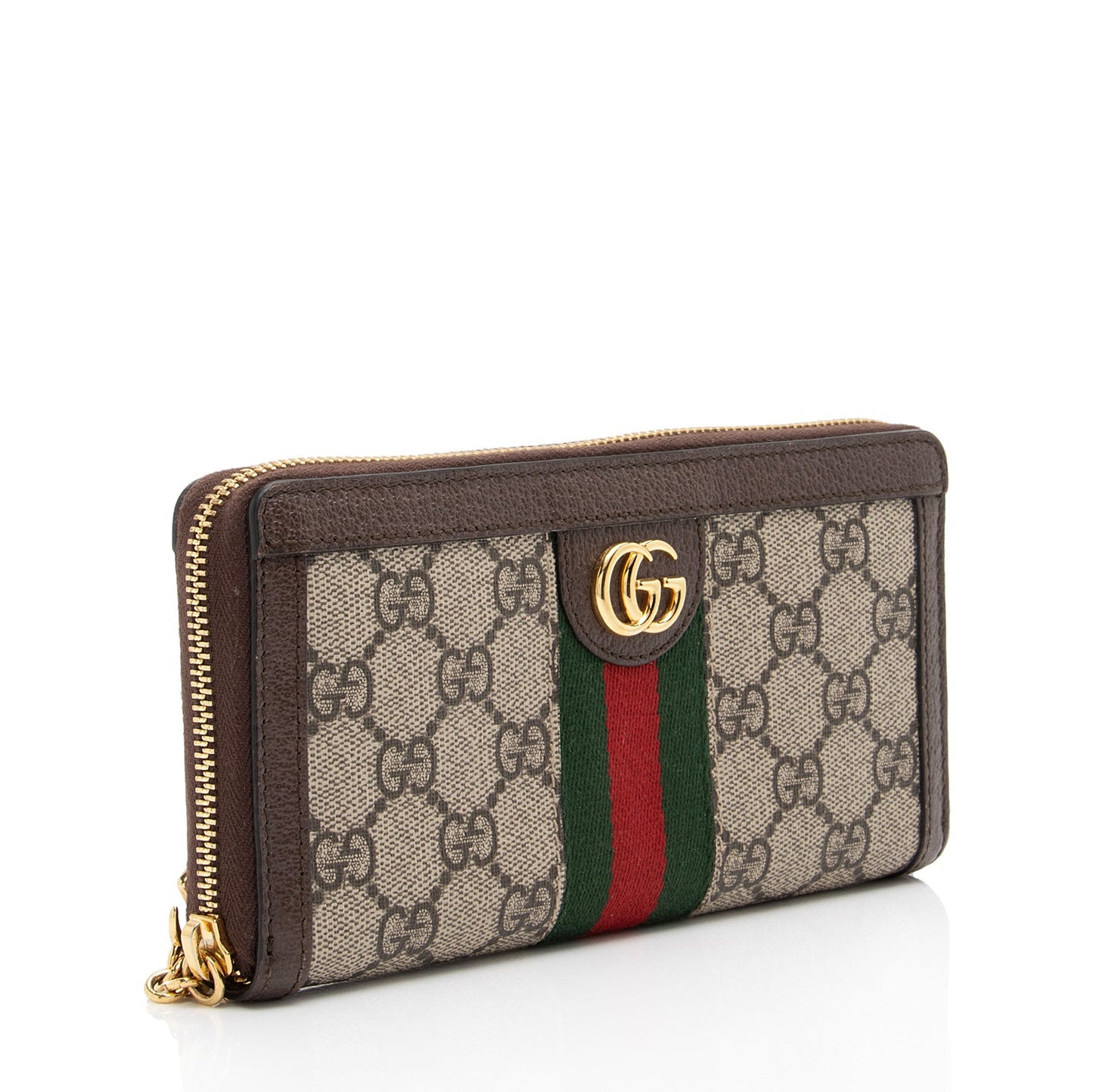 Gucci GG Supreme Ophidia Zip Around Wallet (SHF-dEvQd6)