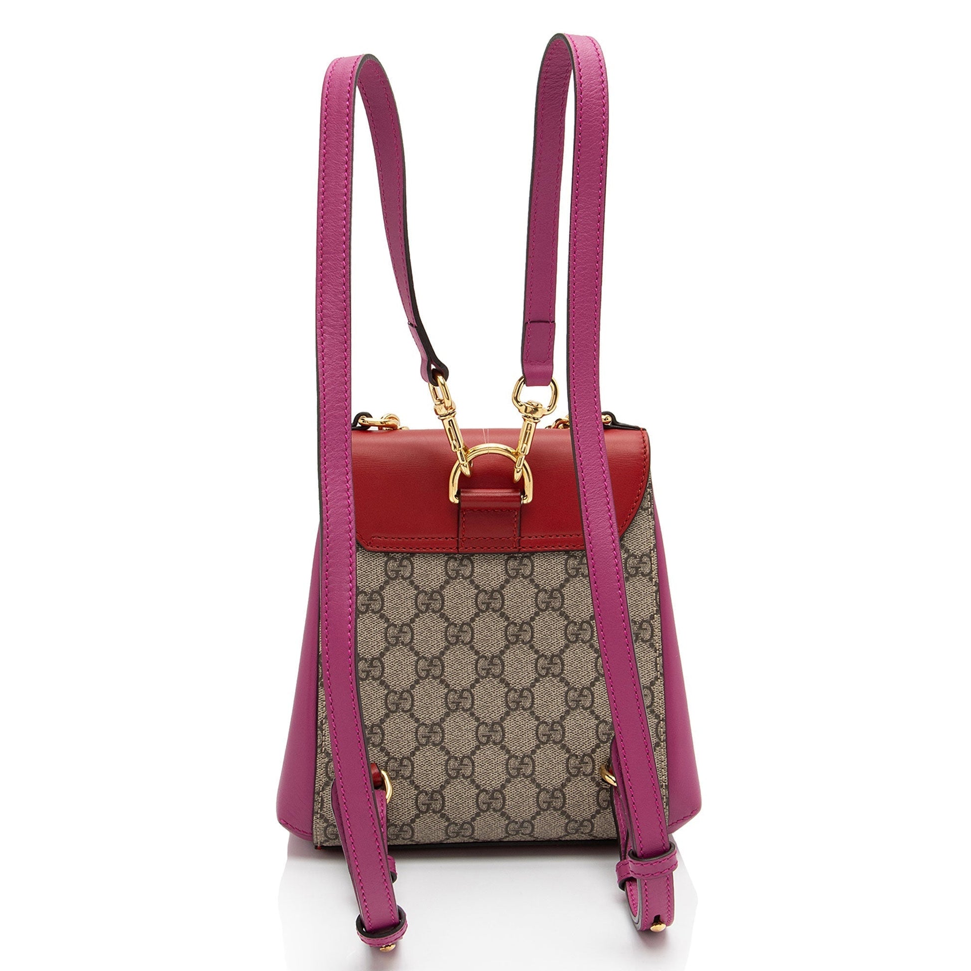 Gucci Leather Canvas Shoulder Bag