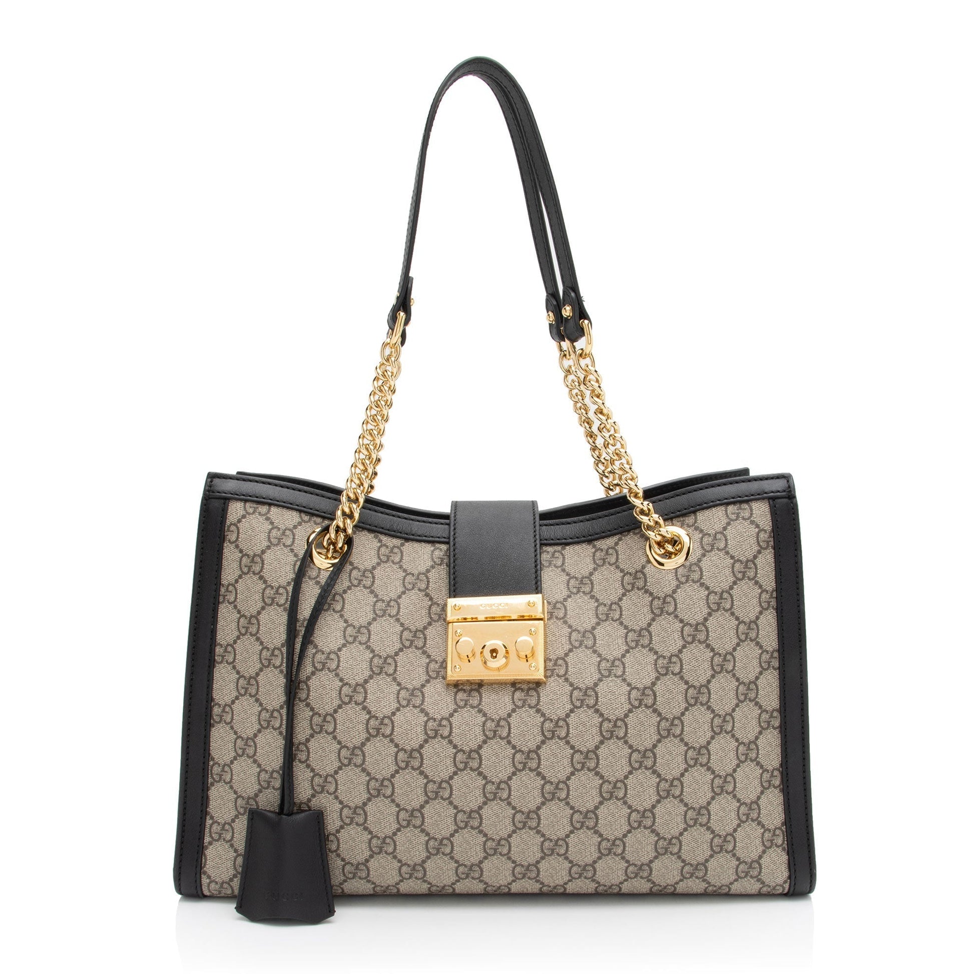 Gucci Chain Leather Shoulder Bag