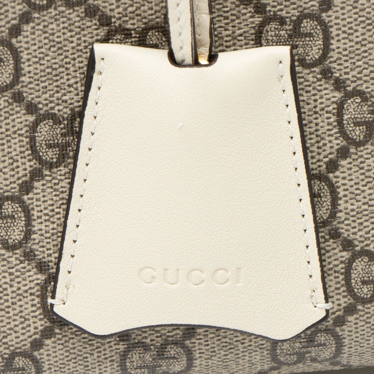 Gucci GG Supreme Padlock Chain Medium Shoulder Bag
