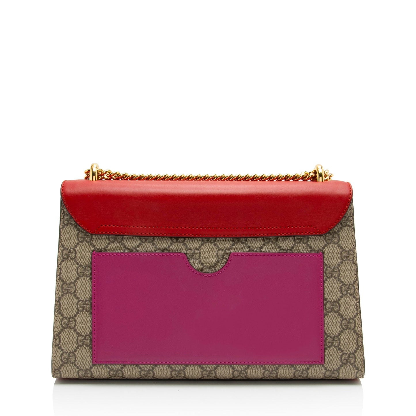 Gucci Leather Canvas Shoulder Bag