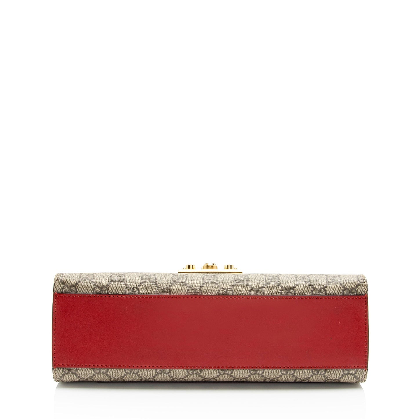 Gucci Leather Canvas Shoulder Bag