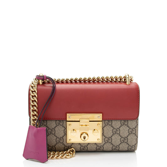 Gucci Leather Canvas Crossbody
