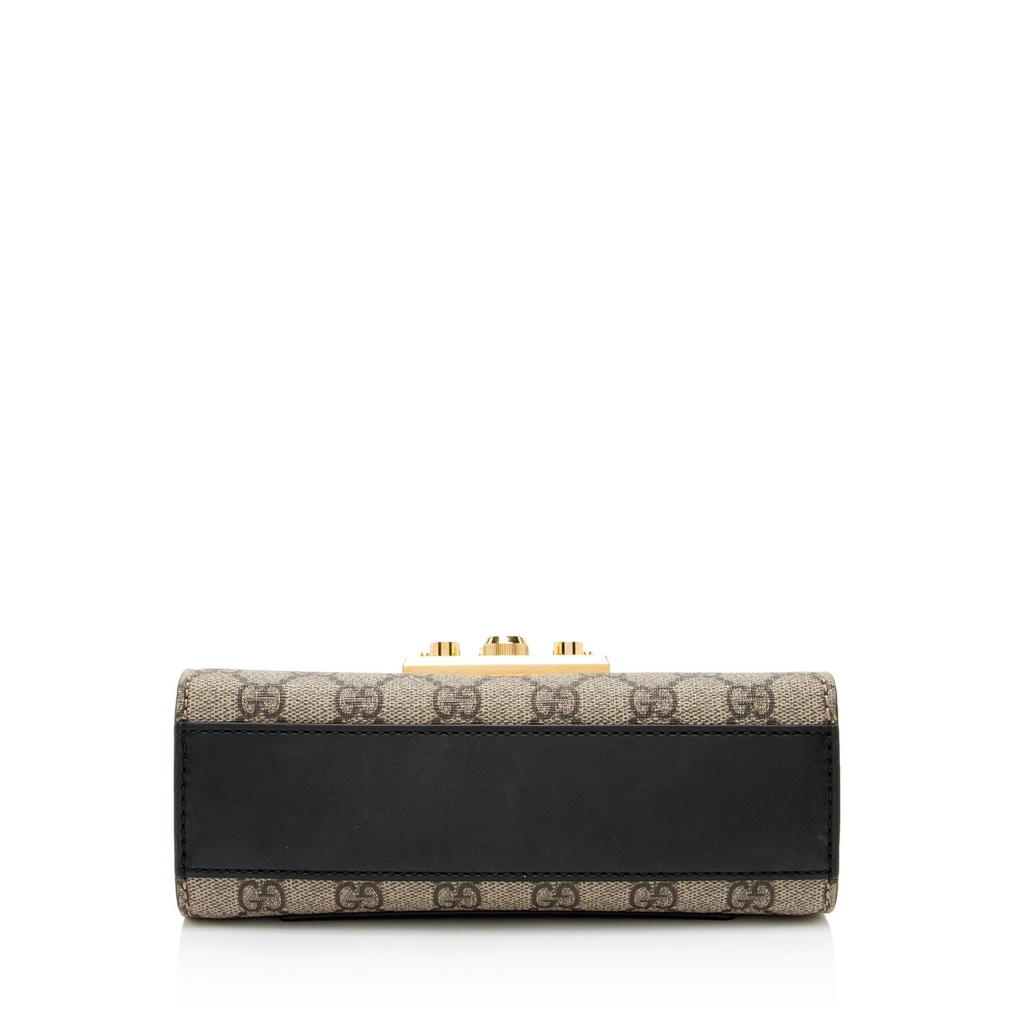 Gucci Leather Canvas Shoulder Bag