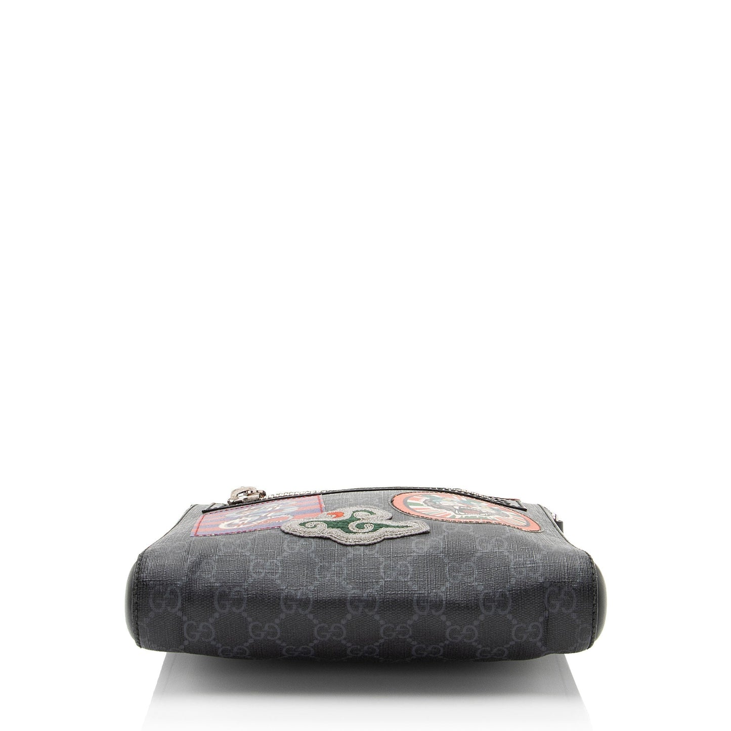 Gucci Nylon Leather Canvas Shoulder Bag