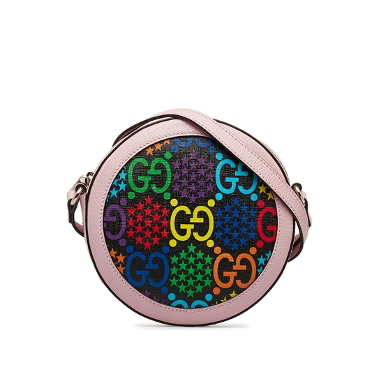 Gucci GG Supreme Psychedelic Round Crossbody