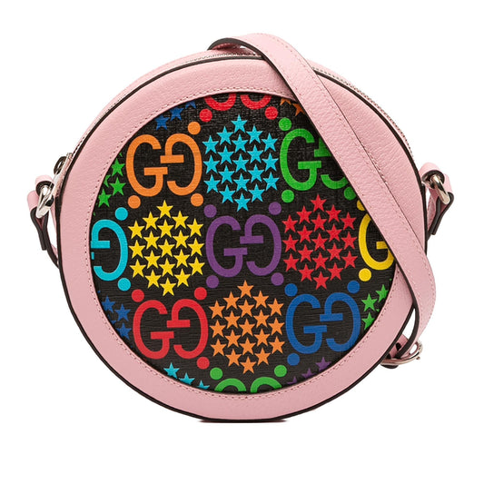 Gucci GG Supreme Psychedelic Round Crossbody