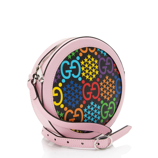 Gucci Leather Canvas Crossbody