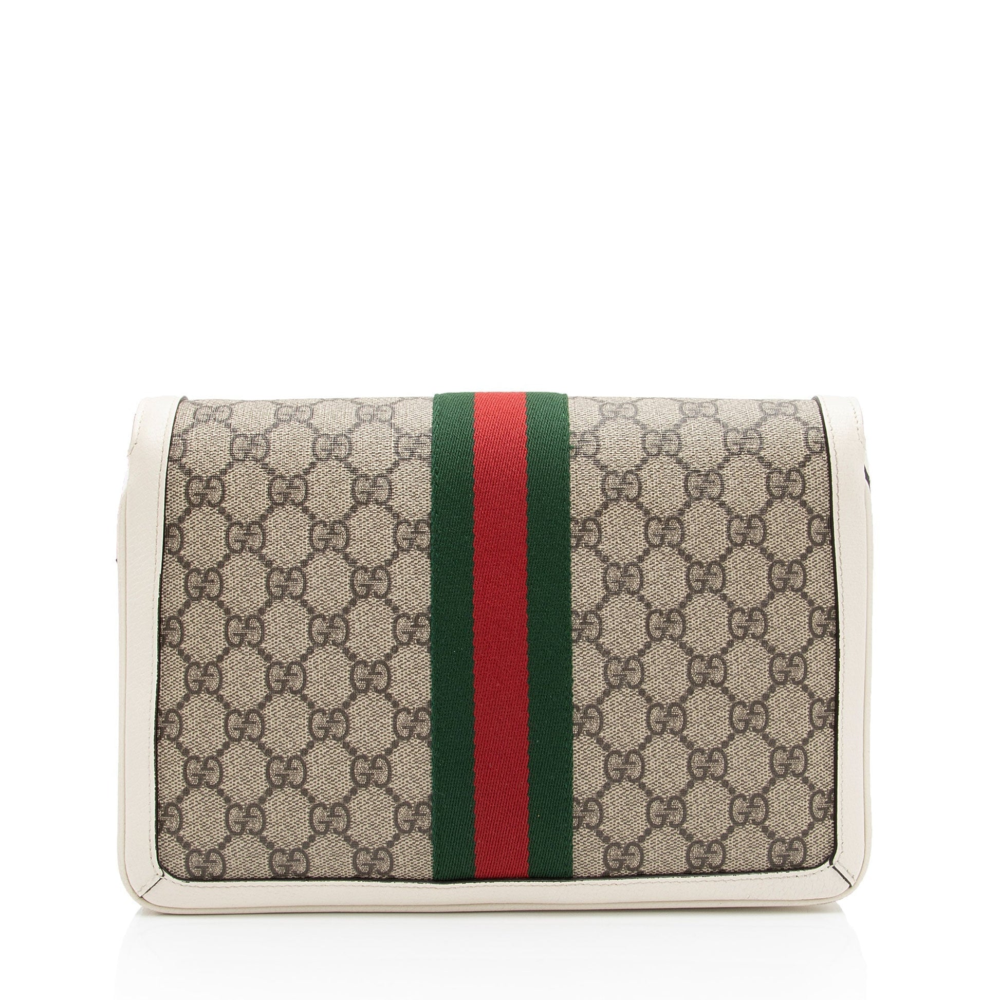 Gucci Nylon Leather Canvas Crossbody