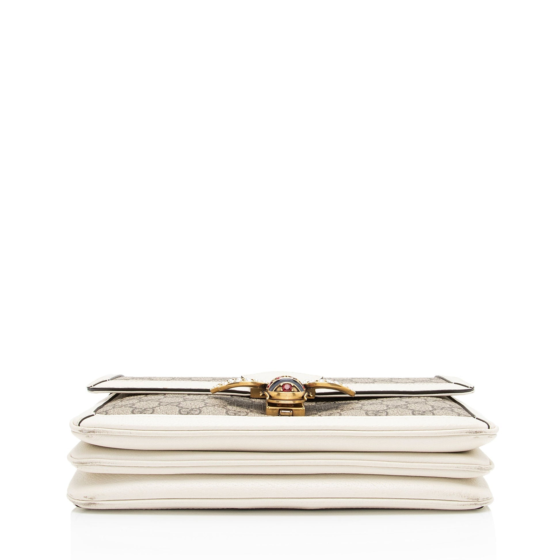 Gucci Nylon Leather Canvas Crossbody