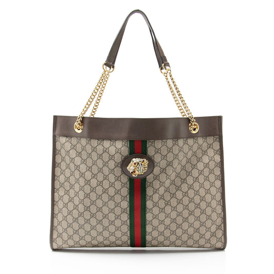 Gucci GG Supreme Rajah Large Tote