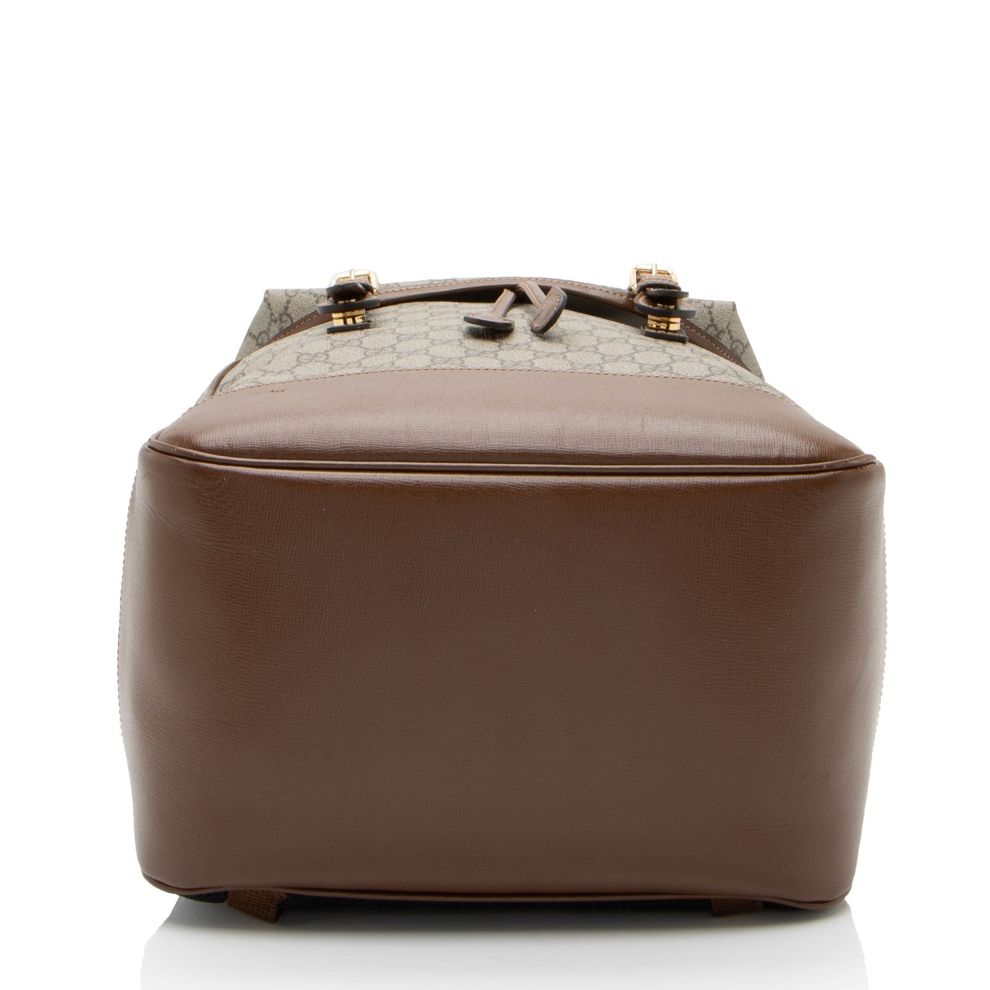 Gucci Nylon Leather Canvas Shoulder Bag