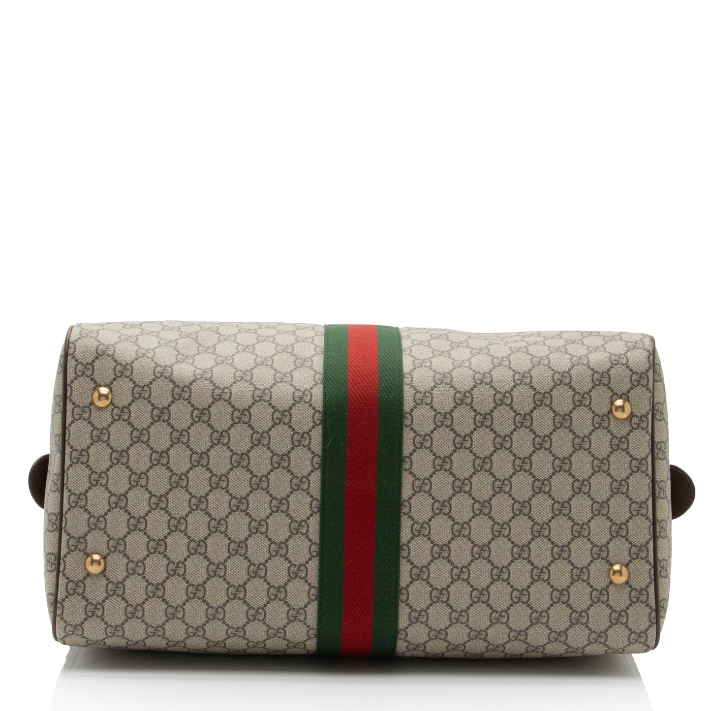 Gucci Nylon Leather Canvas Shoulder Bag