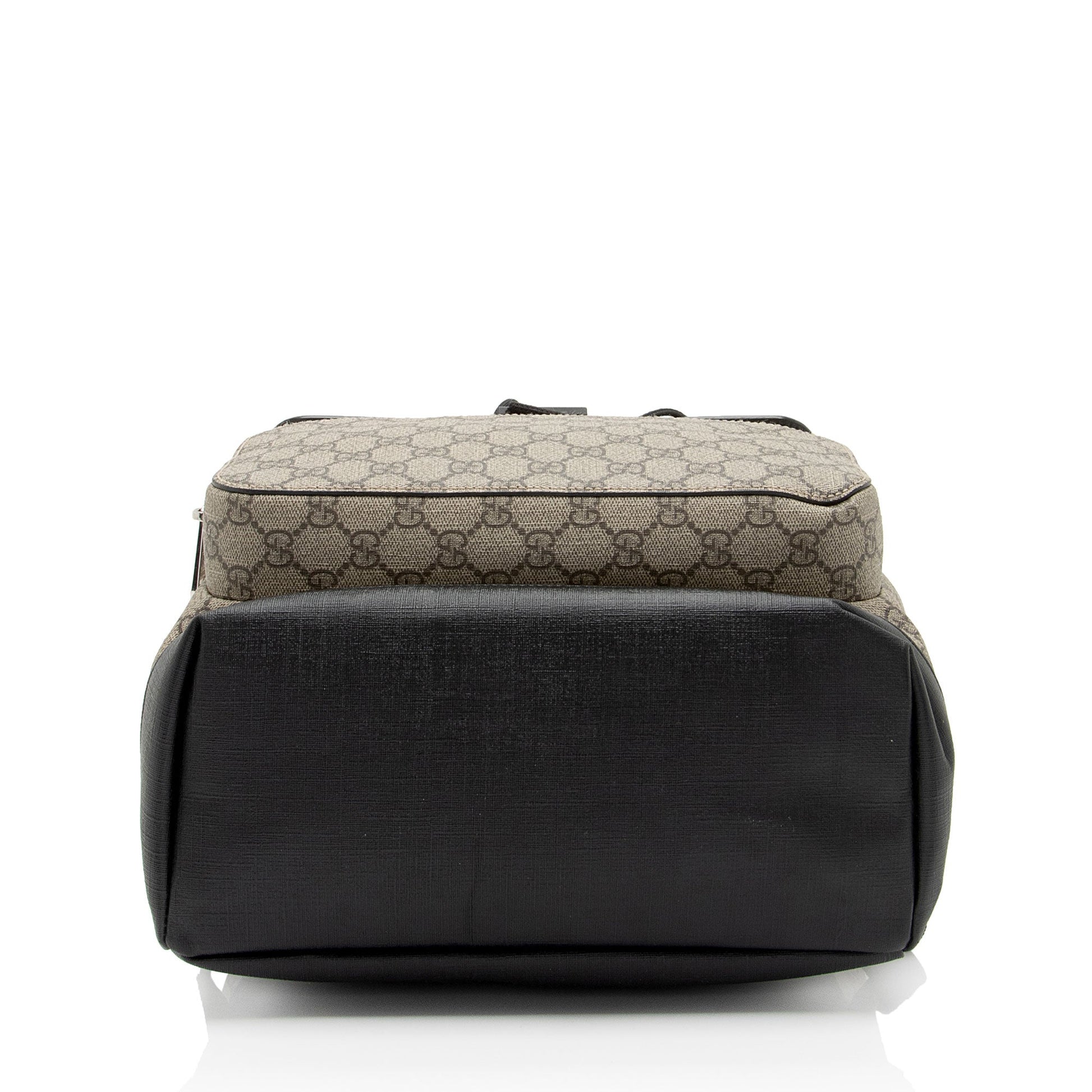Gucci Nylon Leather Canvas Shoulder Bag