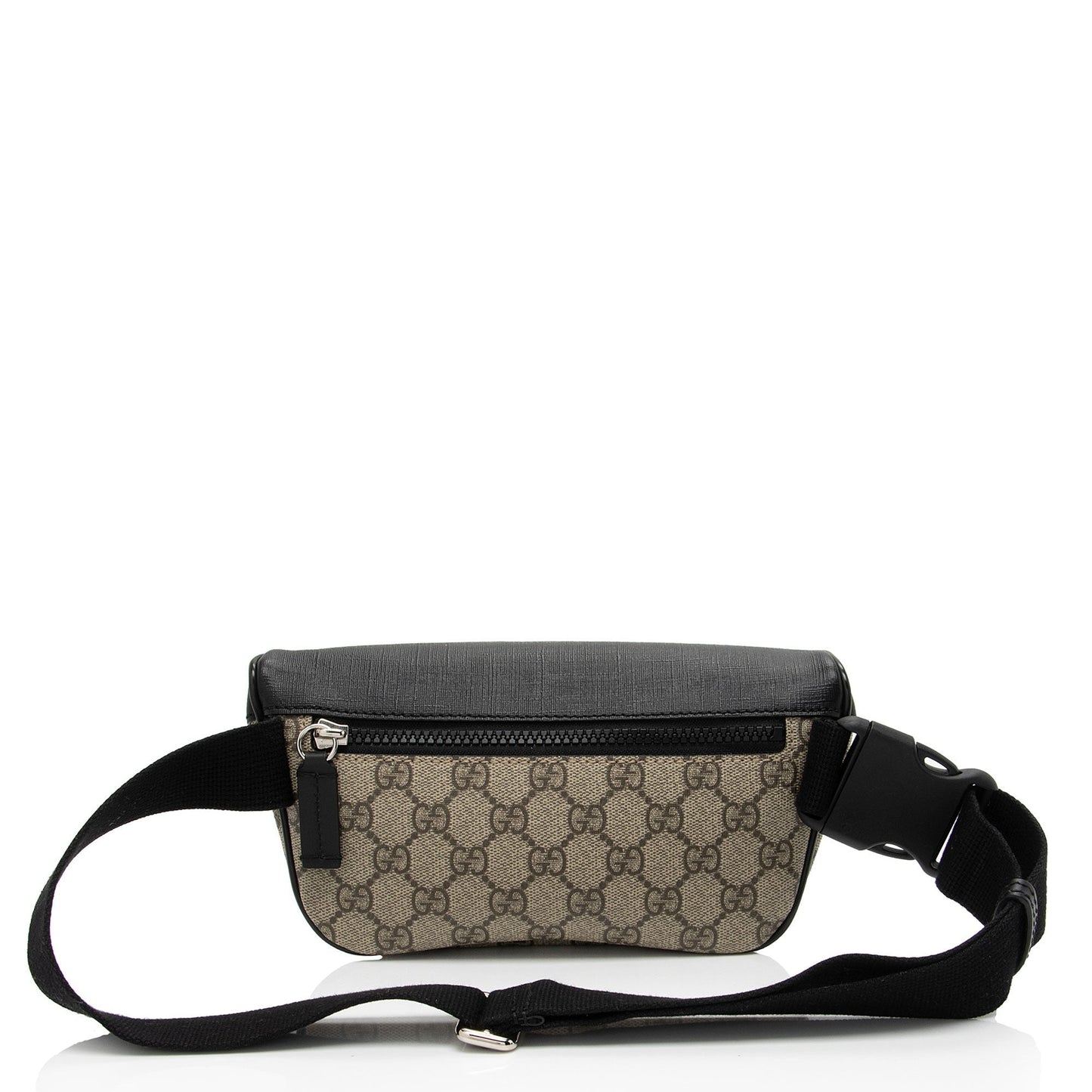 Gucci Nylon Leather Shoulder Bag