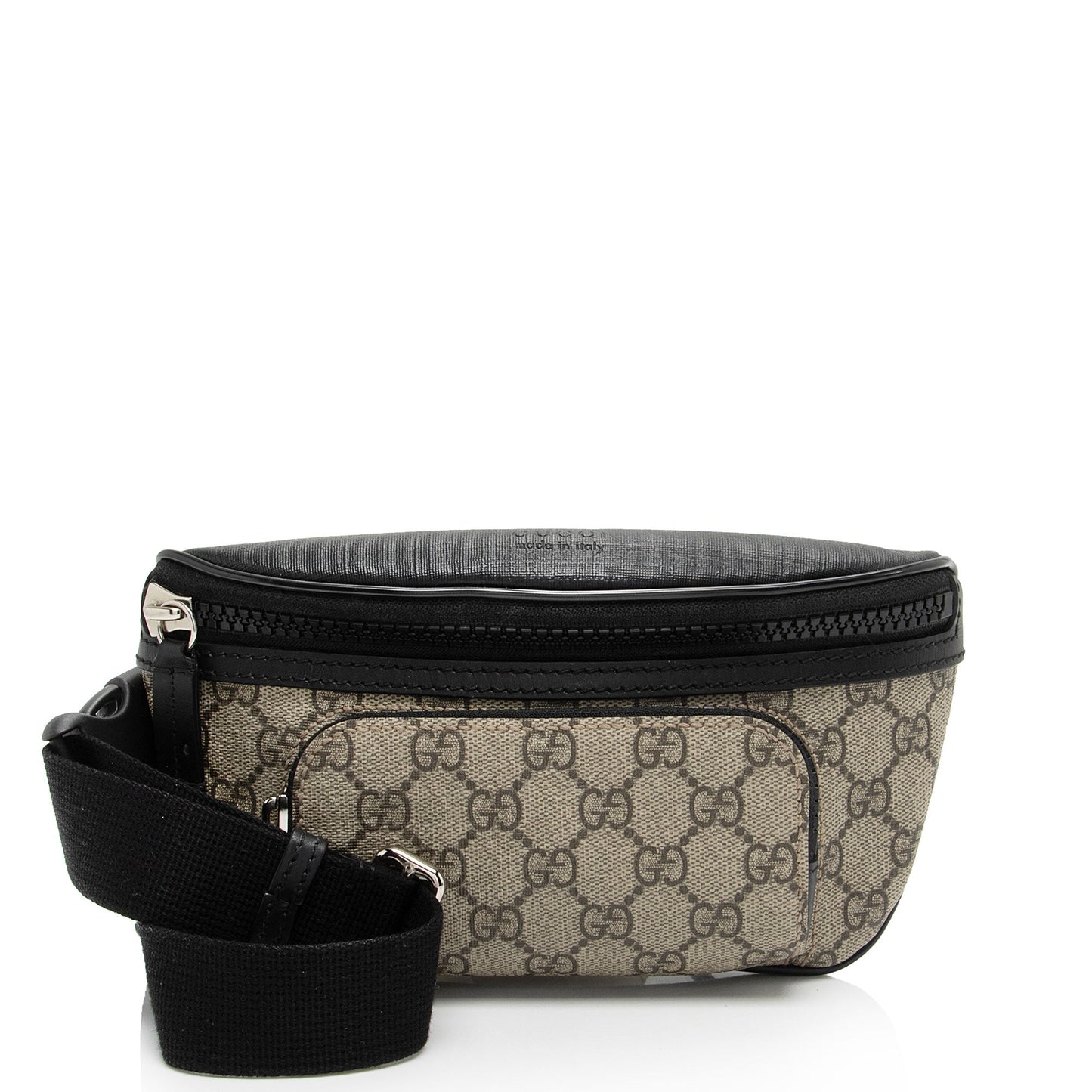 Gucci Nylon Leather Shoulder Bag