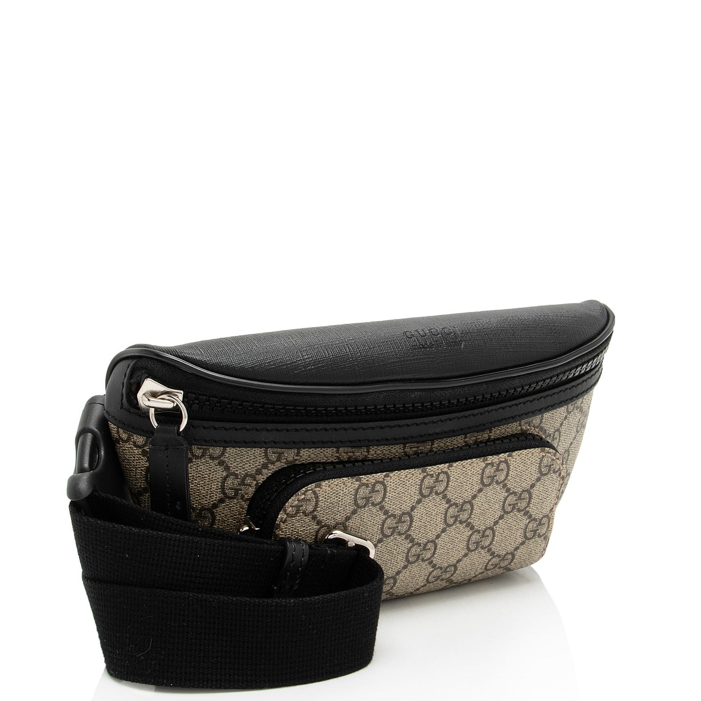 Gucci Nylon Leather Shoulder Bag